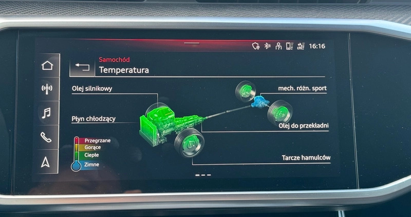 Audi RS6 cena 504999 przebieg: 76000, rok produkcji 2021 z Zduny małe 781